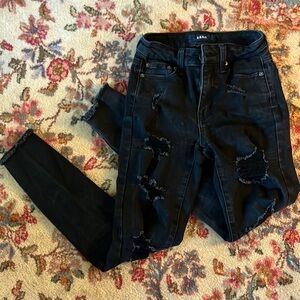 Aero black jeans